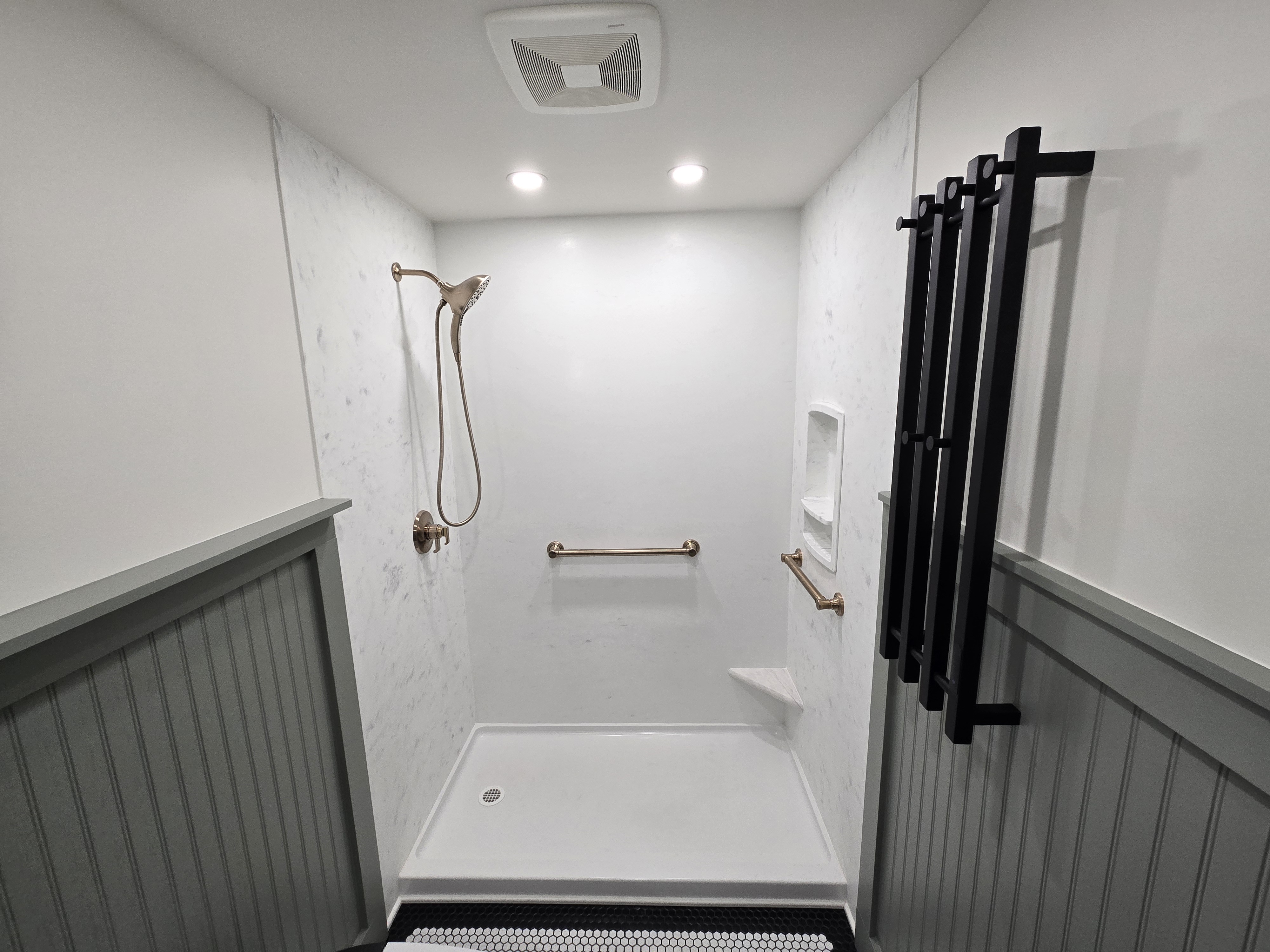 Parent Basement and Bath